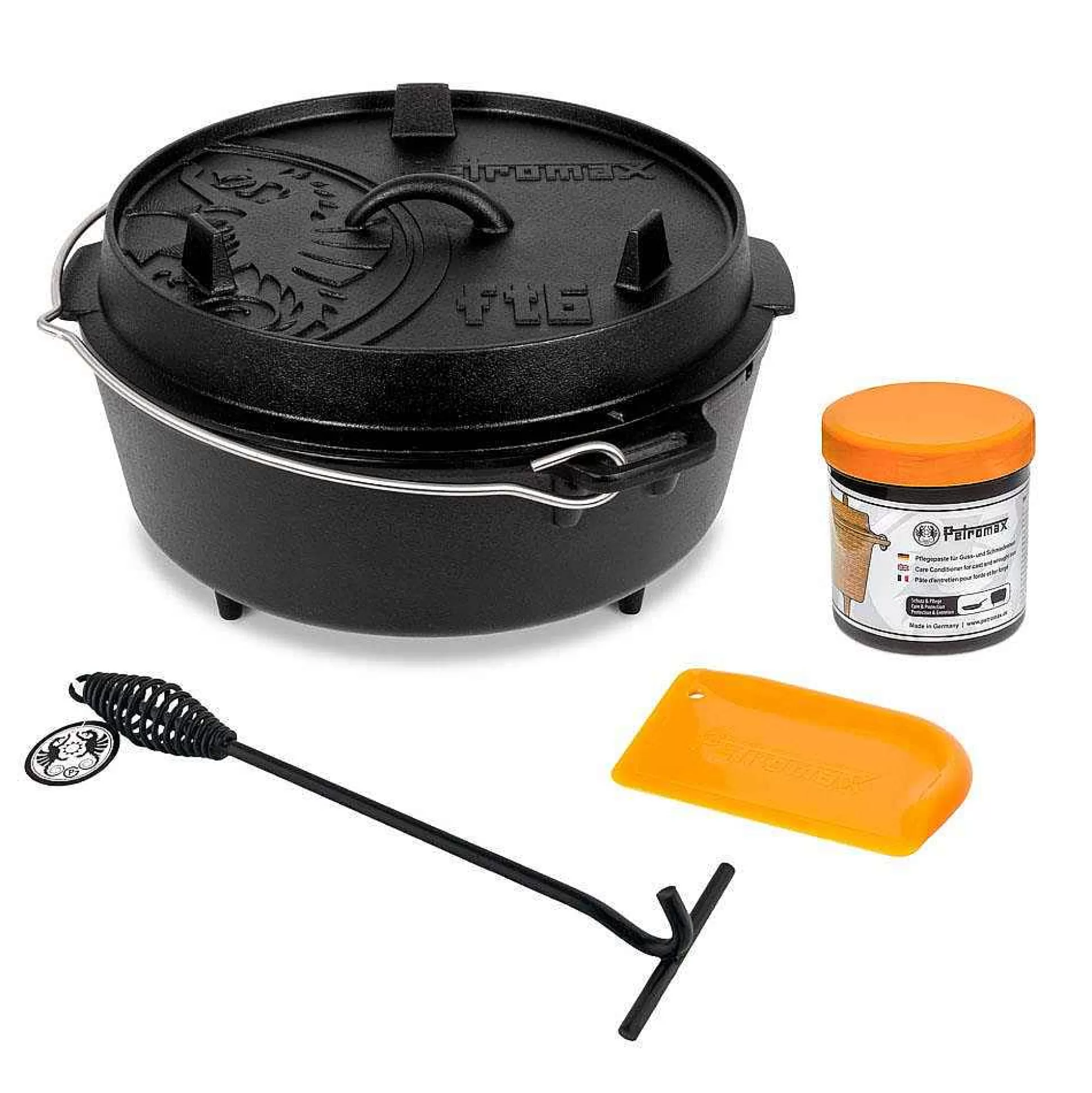 Flash Sale Feuertopf Ft6 Starter-Set Dutch Oven Set 6 Liter Dutch Oven/Feuertopfe