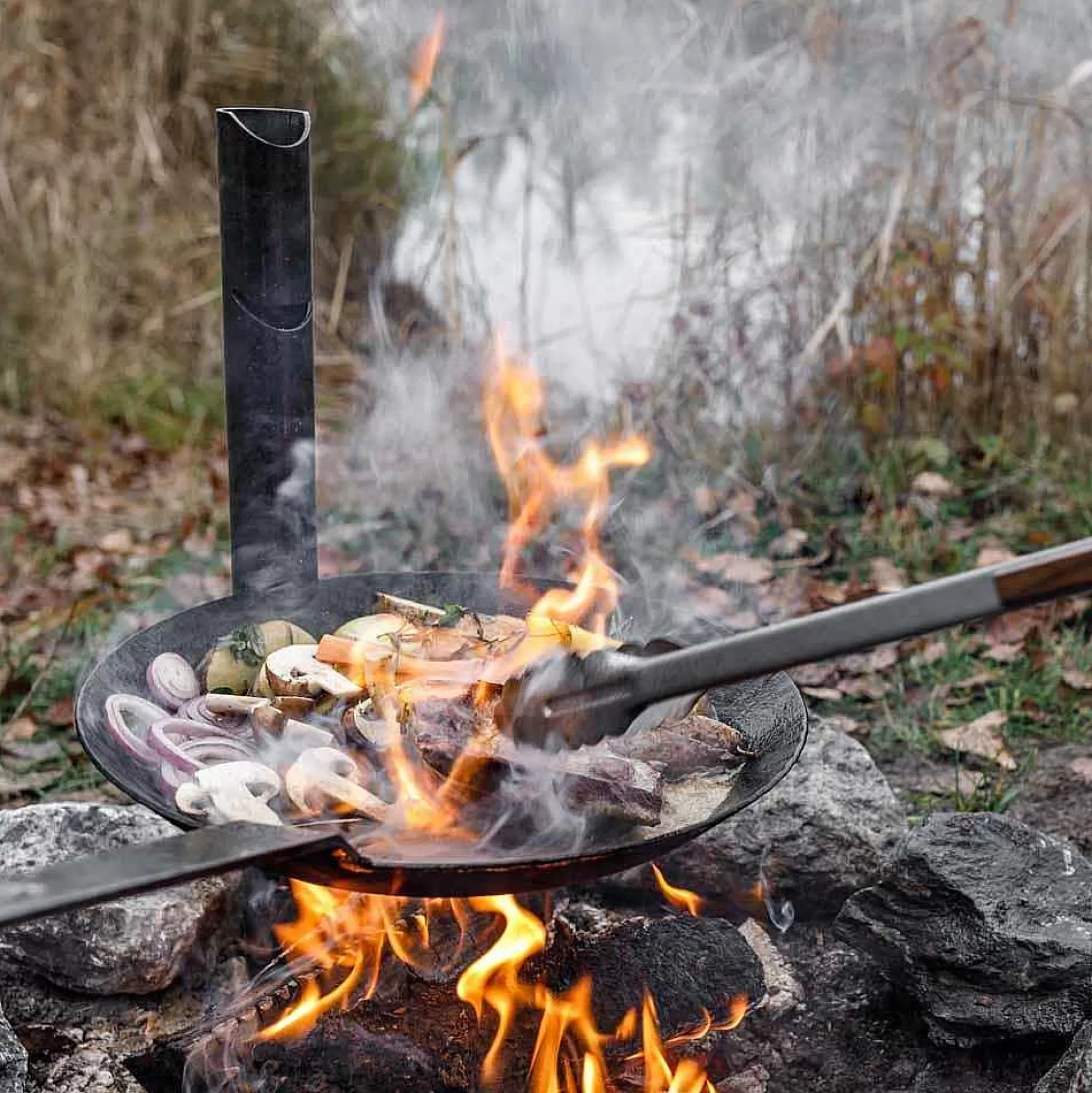 Clearance Lagerfeuerhalter Aus Schmiedeeisen Schmiedeeiserne Pfannen